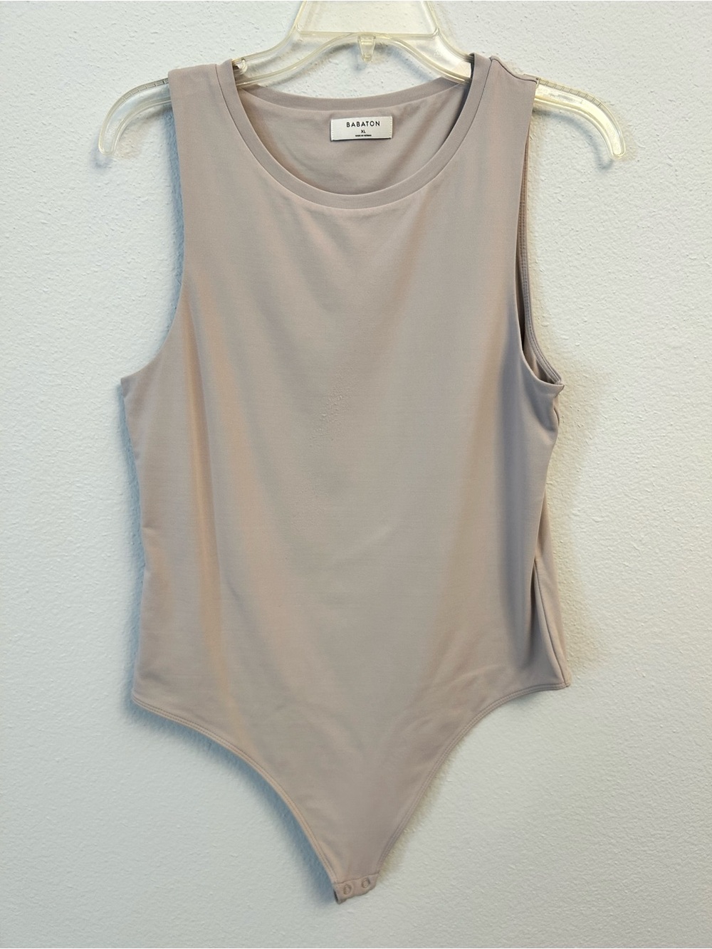 Aritzia Babaton Contour Muscle Bodysuit in Opal Grey